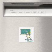 Schildkrötendesign "4th Graders Rock" Magnet (In Situ (Geschirrspüler))