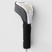Schildkrötendesign Golf Headcover (angewinkelt)