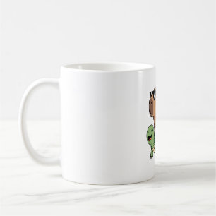 Schildkrötenfahrt Capybara, Funny Capybara Kaffeetasse