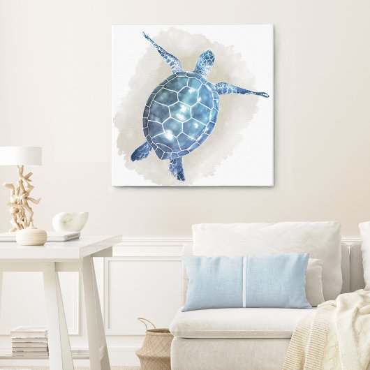 Schildkrötenfarbe Canvas Print Leinwanddruck