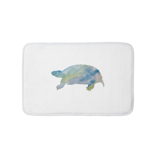 Schildkrötenfarbenmalerei Badematte (Vorderseite)