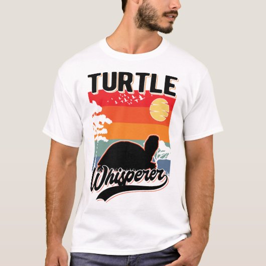 Schildkrötenflüsterer Mini T-Shirt (Vorderseite)