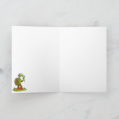SchildkrötenGeburtstagskarte Karte (Innenseite)