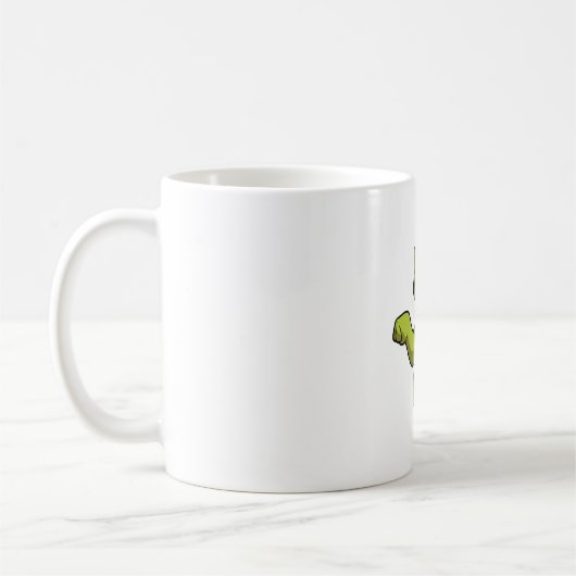 Schildkrötengeschenk Kaffeetasse (Links)