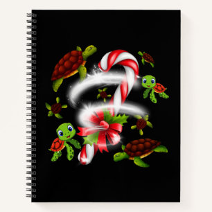 Schildkrötengift Turtle Candy Sweet Christmas Notizblock