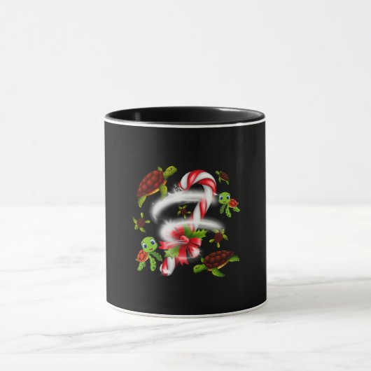 Schildkrötengift | Turtle Candy Sweet Christmas Tasse (Zentrum)