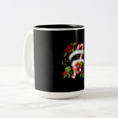 Schildkrötengift | Turtle Candy Sweet Christmas Zweifarbige Tasse (Vorderseite Links)