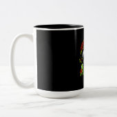 Schildkrötengift | Turtle Candy Sweet Christmas Zweifarbige Tasse (Links)