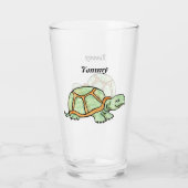 Schildkrötenglas Glas (Rückseite)