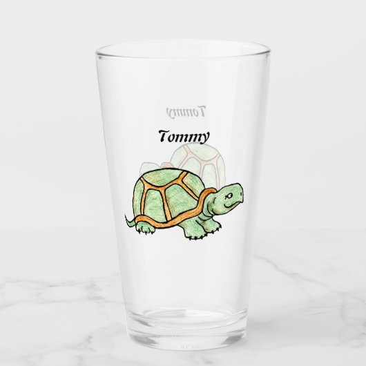 Schildkrötenglas Glas (Vorderseite)