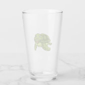 Schildkrötenglas Glas (Rückseite)