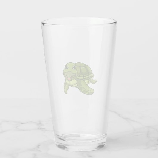 Schildkrötenglas Glas (Rückseite)