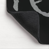 Schildkrötengrau Mousepad (Ecke)