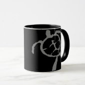 Schildkrötengrau Tasse (VorderseiteRechts)