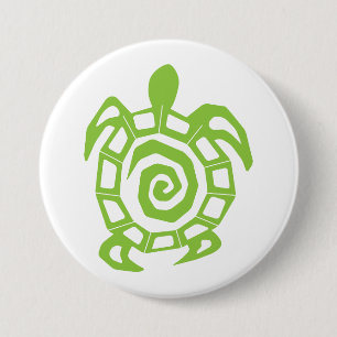 Schildkrötengrün Button