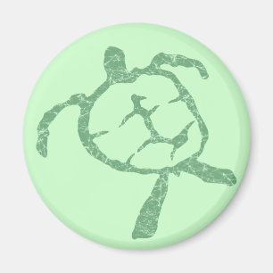 Schildkrötengrün Magnet