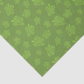 Schildkrötengrün Seidenpapier (Ausschnitt)