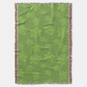 Schildkrötengrüne Grafik Decke (Vorderseite Vertikal)