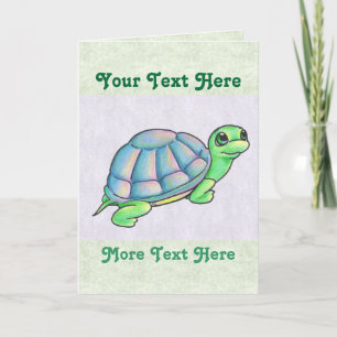 Schildkrötengrüße Karte