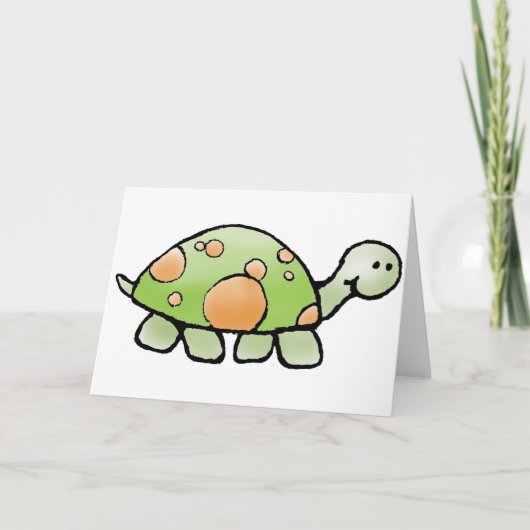 Schildkrötengrüße und Mitteilungskarten (Vorderseite)