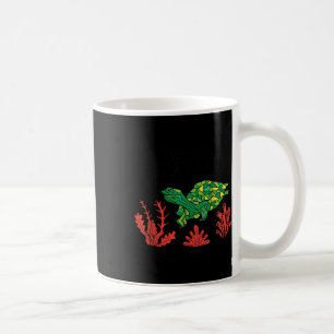 Schildkrötenkoralle Rettete die Umwelt des Koralle Kaffeetasse