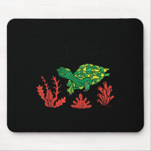 Schildkrötenkoralle Rettete die Umwelt des Koralle Mousepad