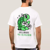 Schildkrötenkrieger T-Shirt (Rückseite)