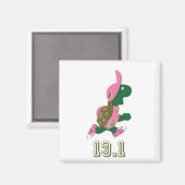 Schildkrötenläufer 13,1 magnet (Vorderseite/Rückseite)