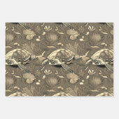 Schildkrötenlebensdauer Nr. 4 Geschenkpapier Set (Vorderseite 2)