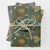 Schildkrötenlebensdauer Nr. 4 Geschenkpapier Set (Beispiel)