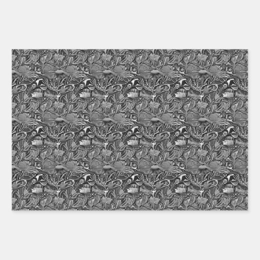 Schildkrötenlebensmuster Nr. 3 Geschenkpapier Set (Vorderseite 3)