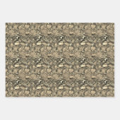 Schildkrötenlebensmuster Nr. 3 Geschenkpapier Set (Vorderseite 2)