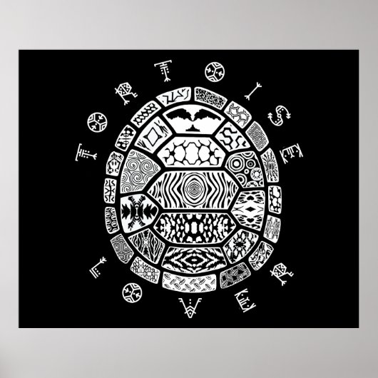 Schildkrötenliebhaber 2 poster (Vorne)