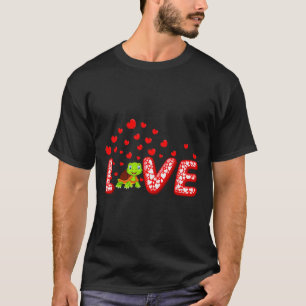 Schildkrötenliebhaber Lustige Herzen Lieben Schild T-Shirt