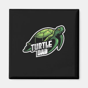 Schildkrötenliebhaber Schildkrötenvater Magnet