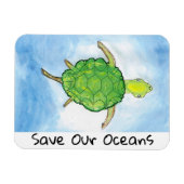 Schildkrötenmagnet Magnet (Horizontal)