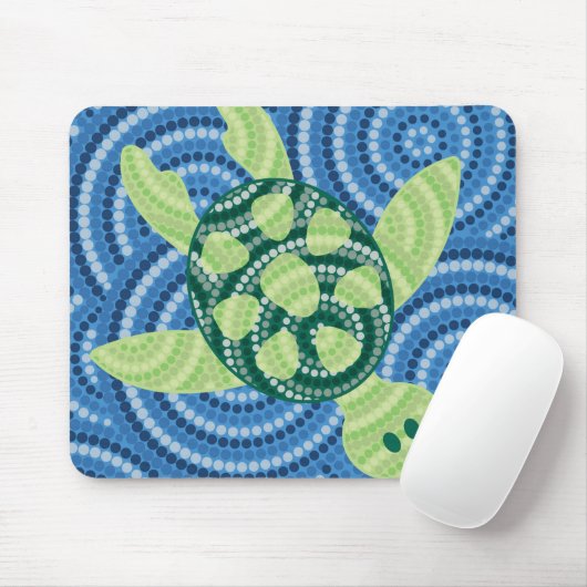 Schildkrötenmalerei Mousepad (Mit Mouse)