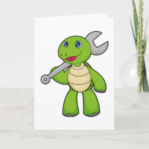 Schildkrötenmechanikerschlüssel Karte