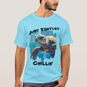 Schildkrötenmeerkrankheit Naher T - Shirt