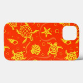 Schildkrötenmuster Case-Mate iPhone Hülle (Rückseite (Horizontal))