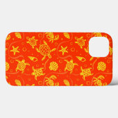 Schildkrötenmuster Case-Mate iPhone Hülle (Rückseite (Horizontal))