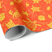 Schildkrötenmuster Geschenkpapier (Rolleneckpunkt)
