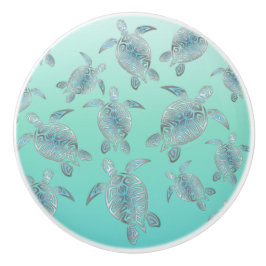 Schildkrötenmuster Keramikknauf