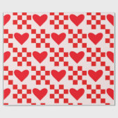 Schildkrötenmuster mit kleinen Quadraten Geschenkpapier (Flach)