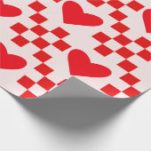 Schildkrötenmuster mit kleinen Quadraten Geschenkpapier (Ecke)