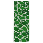 Schildkrötenmuster-Muschel Geschenktüte Für Weinflaschen (Vorderseite)