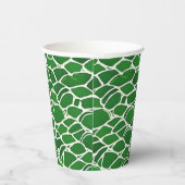 Schildkrötenmuster-Muschel Pappbecher (Rechts)