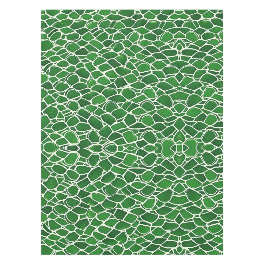 Schildkrötenmuster-Muschel Tischdecke (Vorderseite)