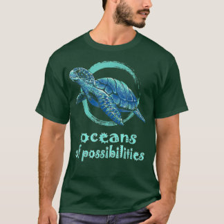 Schildkrötenozeane der Möglichkeiten Sommerlesen 2 T-Shirt