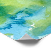 Schildkrötenpaare Liebe Art Poster Druck (Ecke)